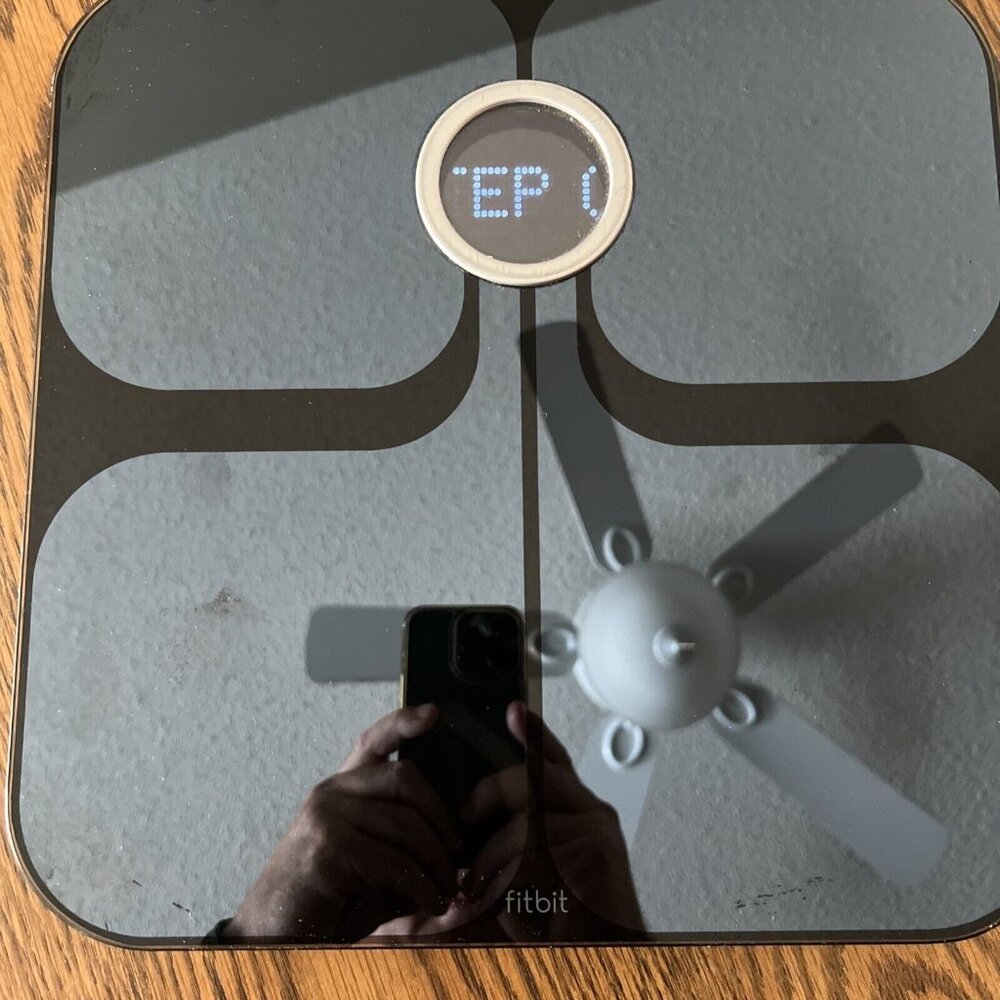 Fitbit Aria Air Black Digital Fitness Scale Model FB201B Used Tested DR8